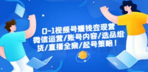 【视频号从0-1赚钱变现营】插图 【视频号从0-1赚钱变现营】