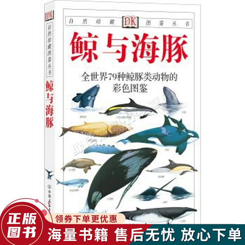 《鲸与海豚:全世界79种鲸与海豚的彩色图鉴》插图 《鲸与海豚:全世界79种鲸与海豚的彩色图鉴》