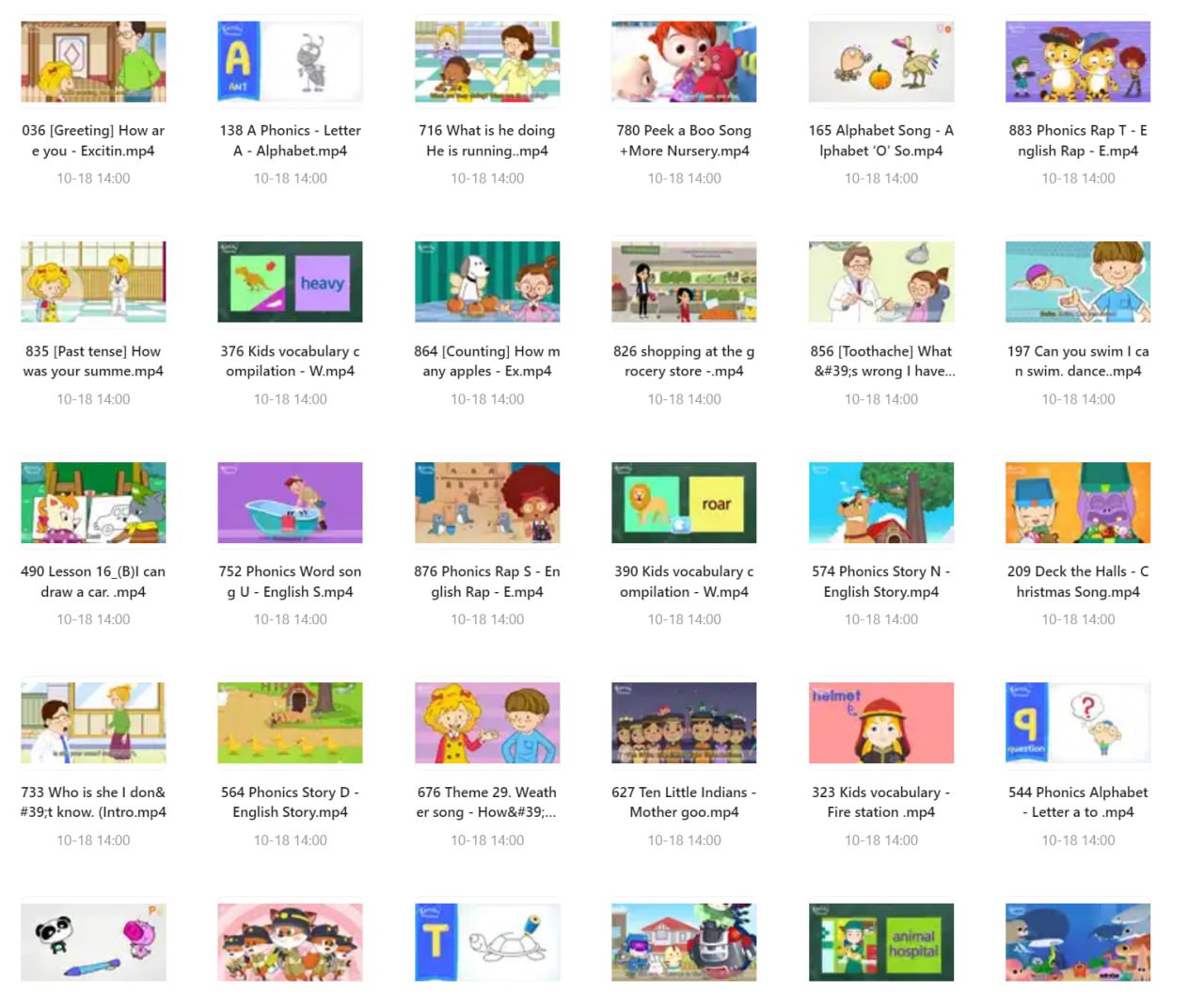 【1000集全】原汁原味 美国儿童启蒙教育英语学习动画系列插图 【1000集全】原汁原味 美国儿童启蒙教育英语学习动画系列