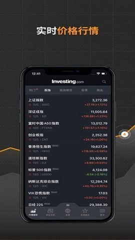 Investing v6.33.0 股票，外汇，投资资讯等内容，解锁高级版