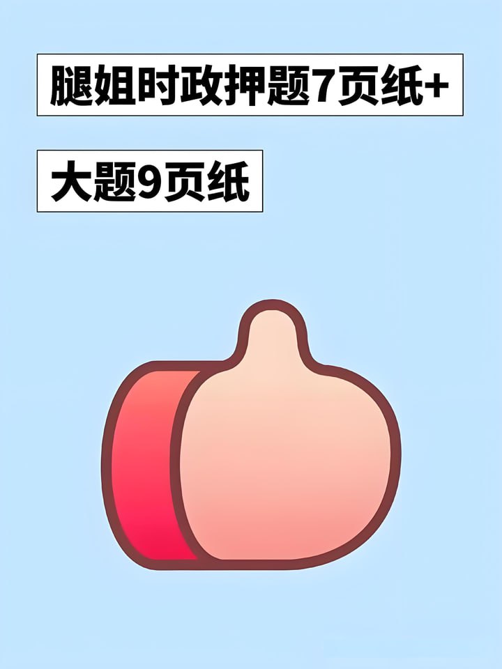 2025考研腿姐时政押题7页纸+大题9页纸(高清)插图 2025考研腿姐时政押题7页纸+大题9页纸(高清)