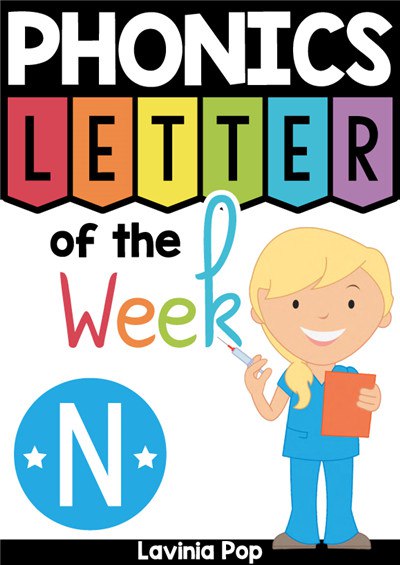 儿童自然拼读字母书《Phonics Letter Of The Week》插图 儿童自然拼读字母书《Phonics Letter Of The Week》