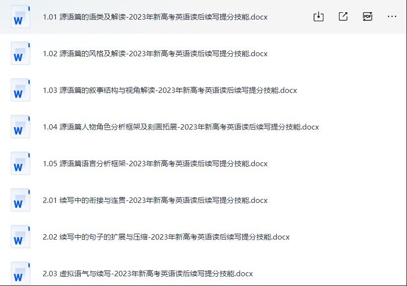 高考英语快速提分技能 机构付费课程插图 高考英语快速提分技能 机构付费课程