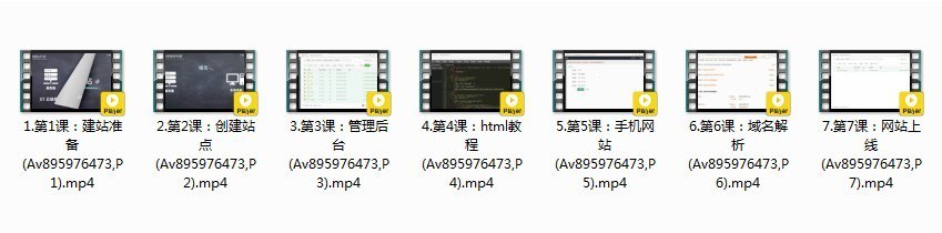 《搭建一个自己的网站？看这个就够了》小白也可做网站[mp4]