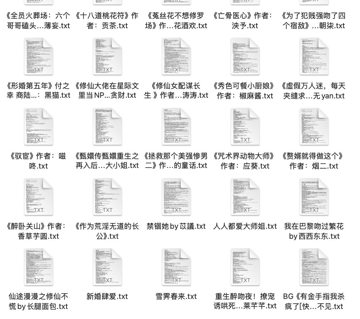 2025.2.26 付费抖音豆瓣知乎番茄爽文小说40部  防和谐速存