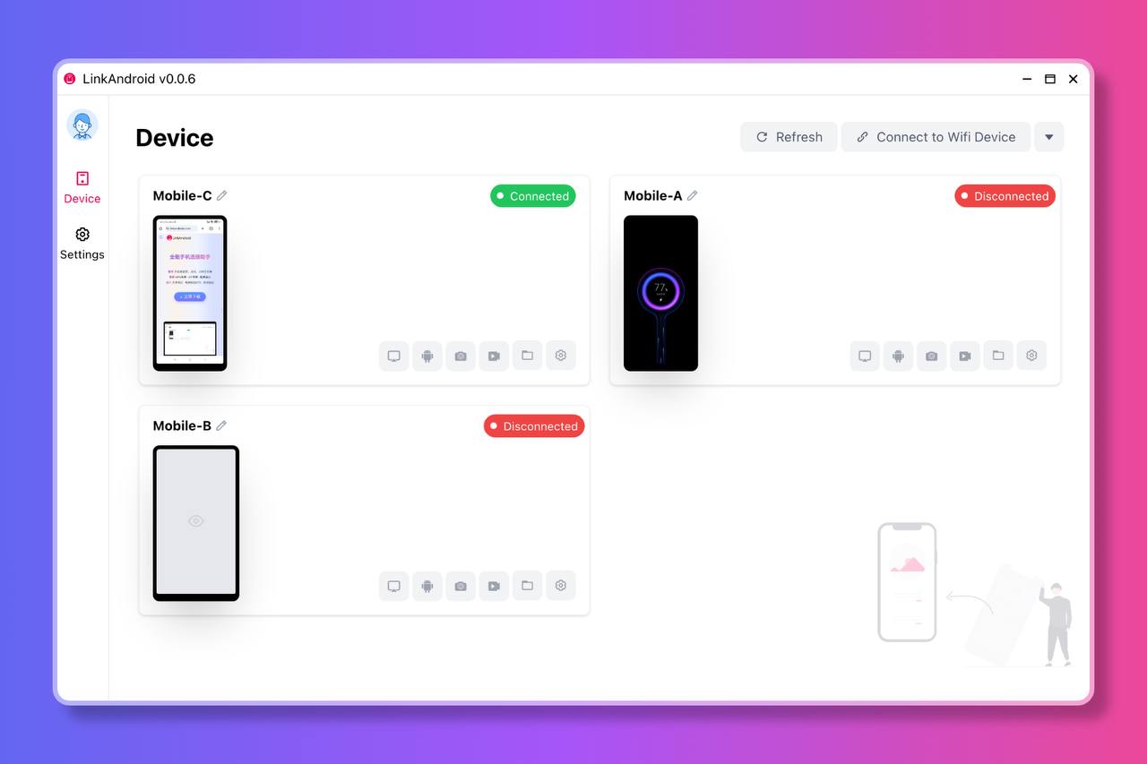 LinkAndroid - 手机连接助手