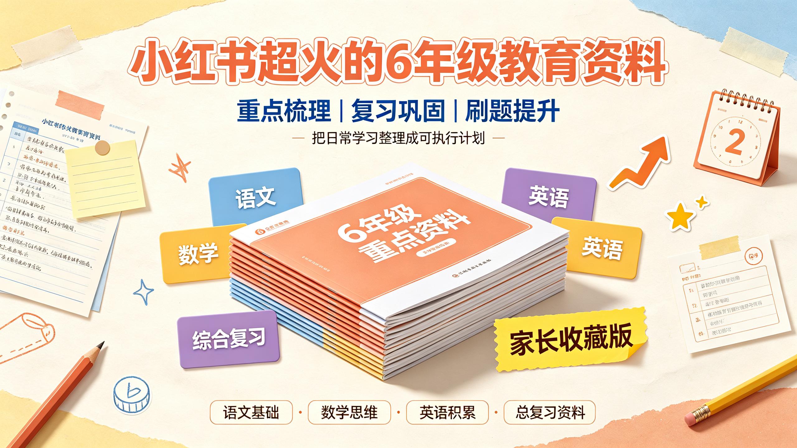 《小红书超火6年级教育资料》|小升初必备知识点|电子版可打印插图 《小红书超火6年级教育资料》|小升初必备知识点|电子版可打印
