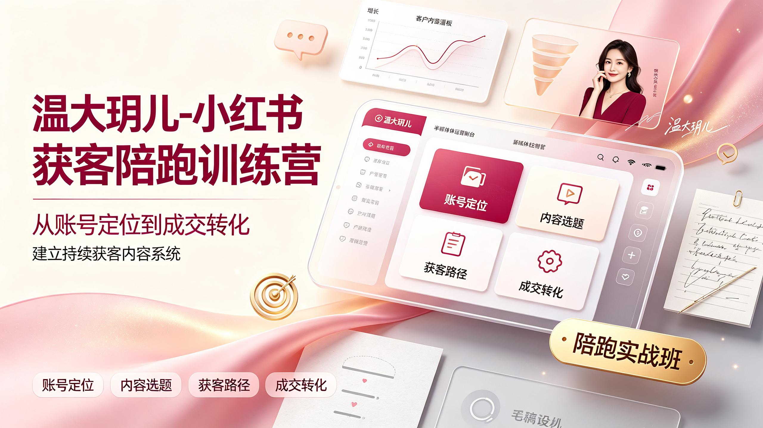 温大玥儿-小红书获客陪跑训练营