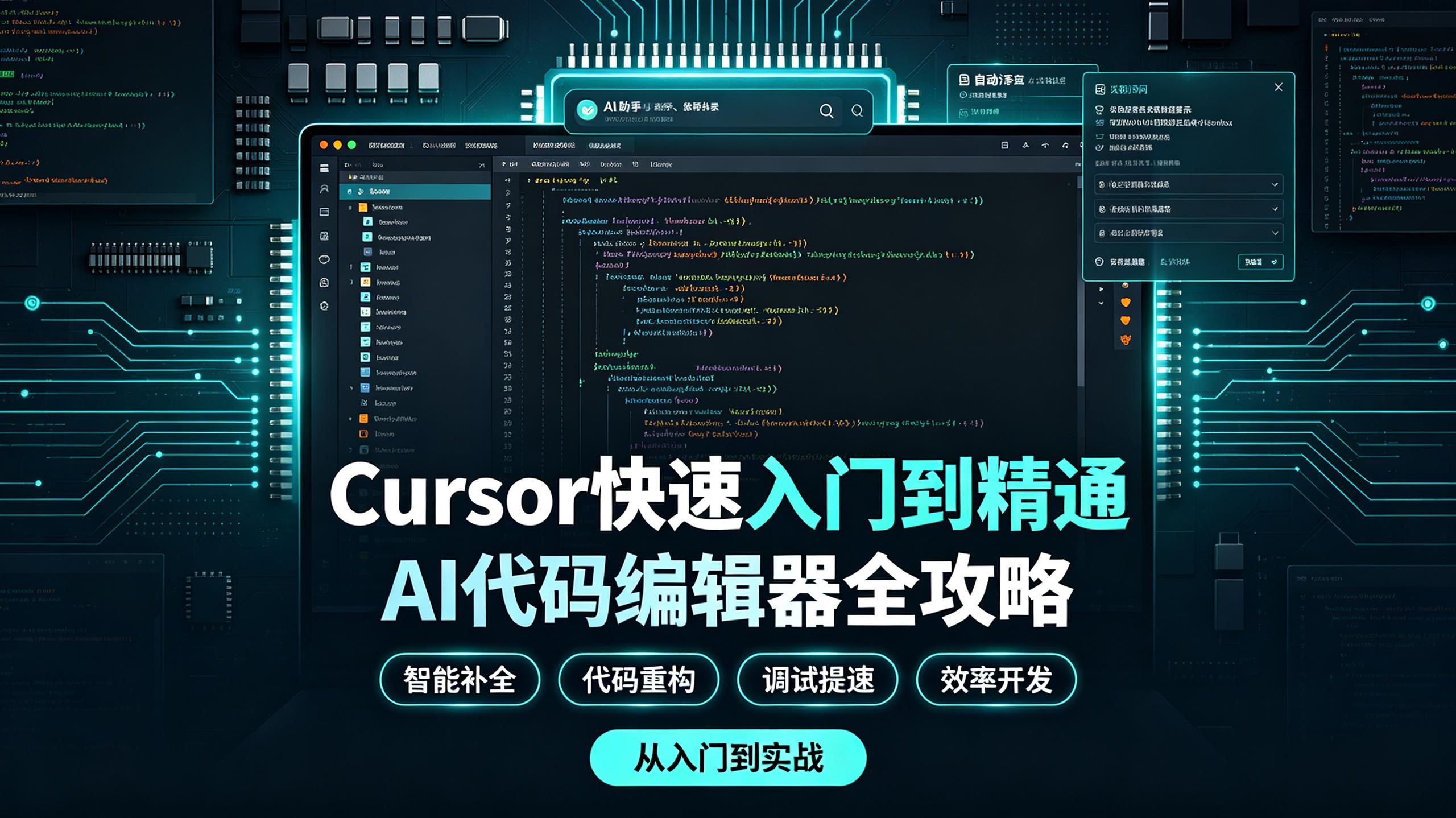 Cursor快速入门到精通,AI代码编辑器全攻略插图 Cursor快速入门到精通,AI代码编辑器全攻略