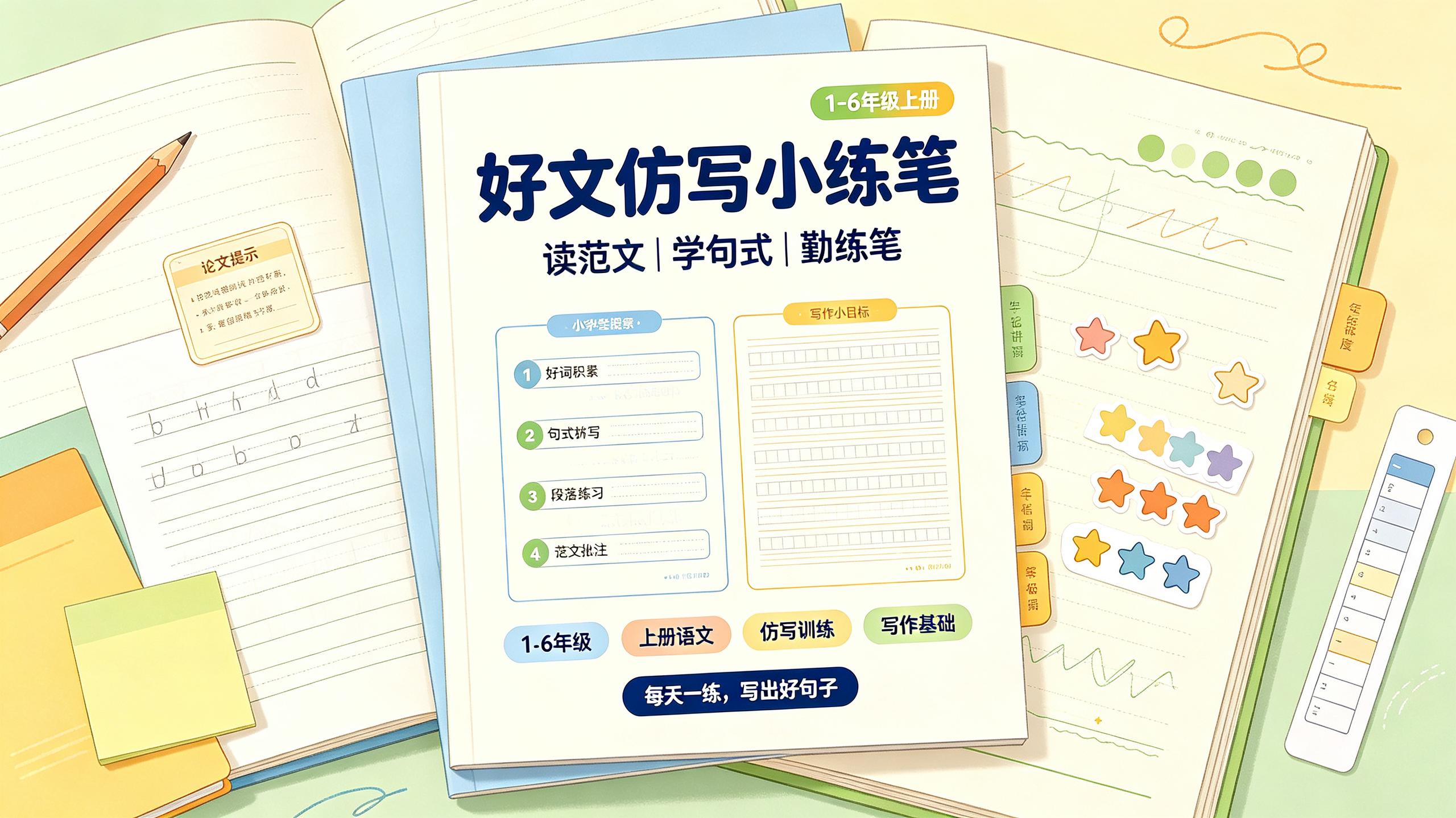 好文仿写小练笔1-6年级上册插图 好文仿写小练笔1-6年级上册