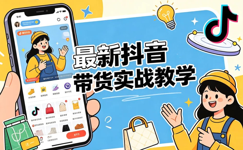 最新抖音带货实战教学,从零起号避坑全流程插图 最新抖音带货实战教学,从零起号避坑全流程