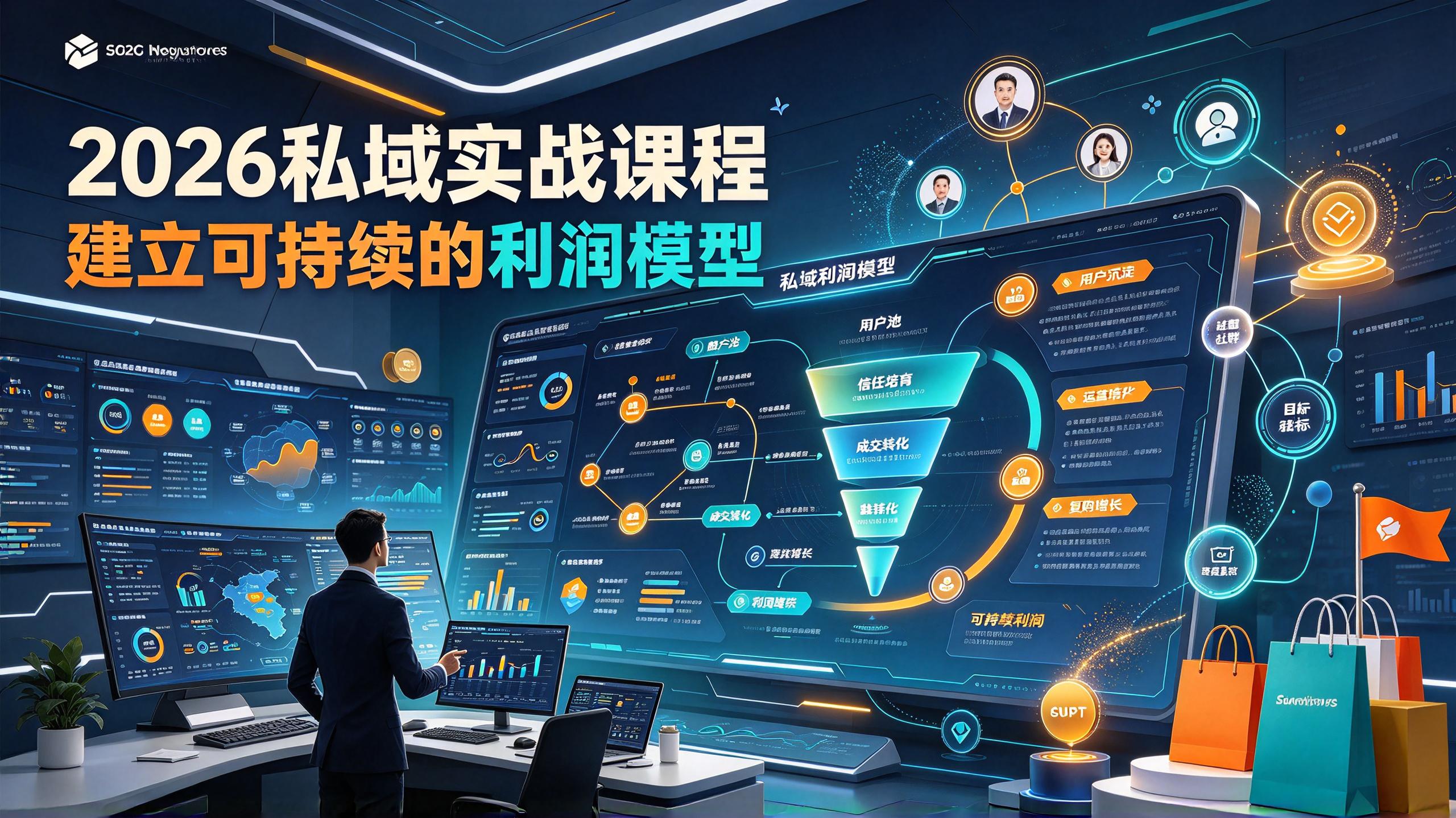 2026私域实战课程，建立可持续的利润模型